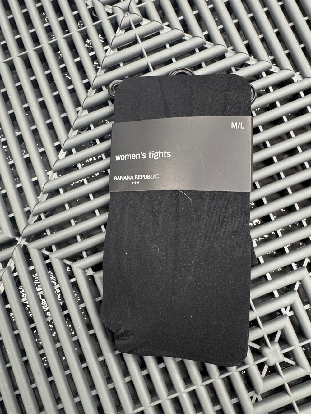 Banana Republic Black Women's Opaque Tights M/L